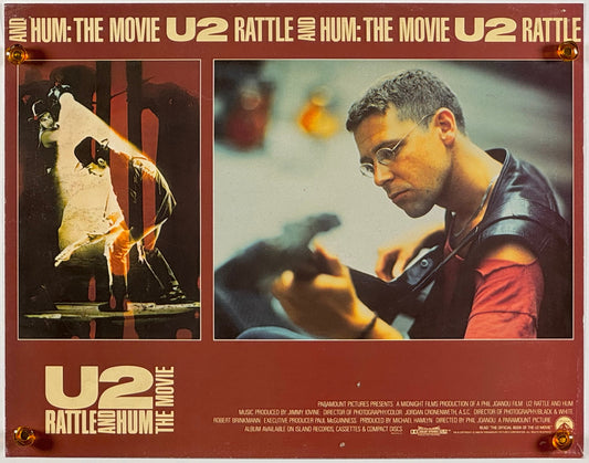『U2/魂の叫び』 映画 ポスター イタリア オリジナル [342]