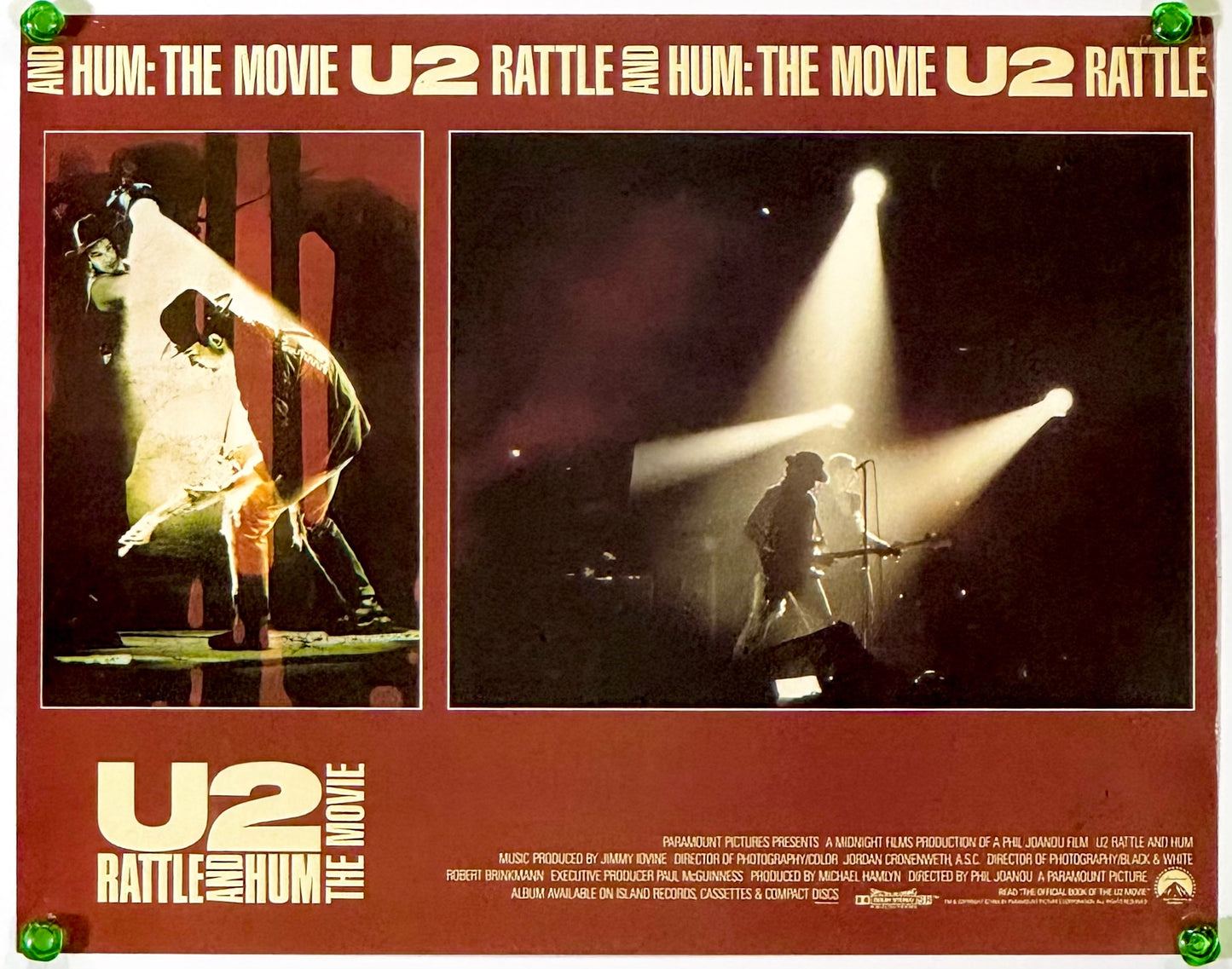 『U2/魂の叫び』 映画 ポスター イタリア オリジナル [343]_1