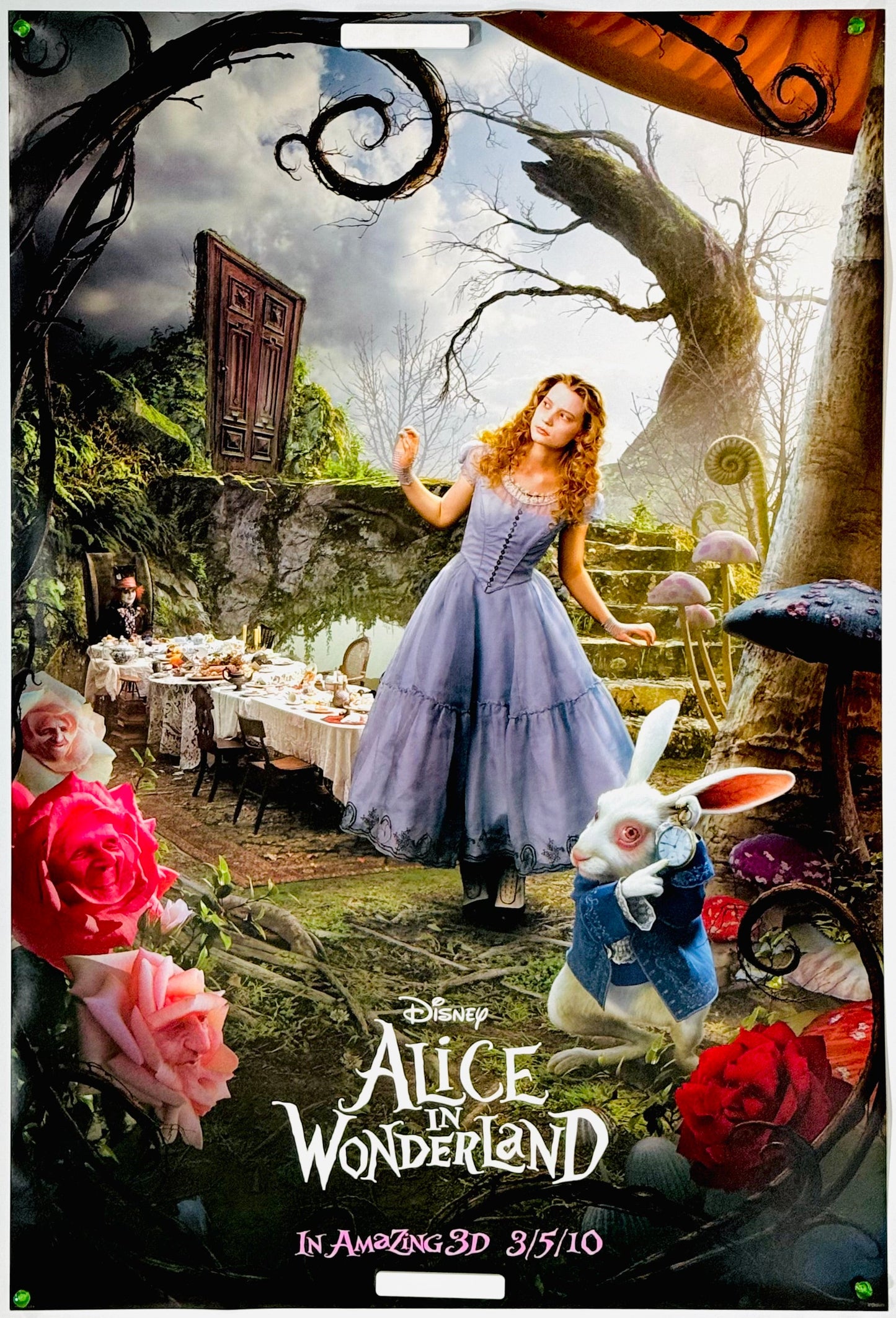 『アリス・イン・ワンダーランド』 映画 ポスター アメリカ オリジナル [3433]