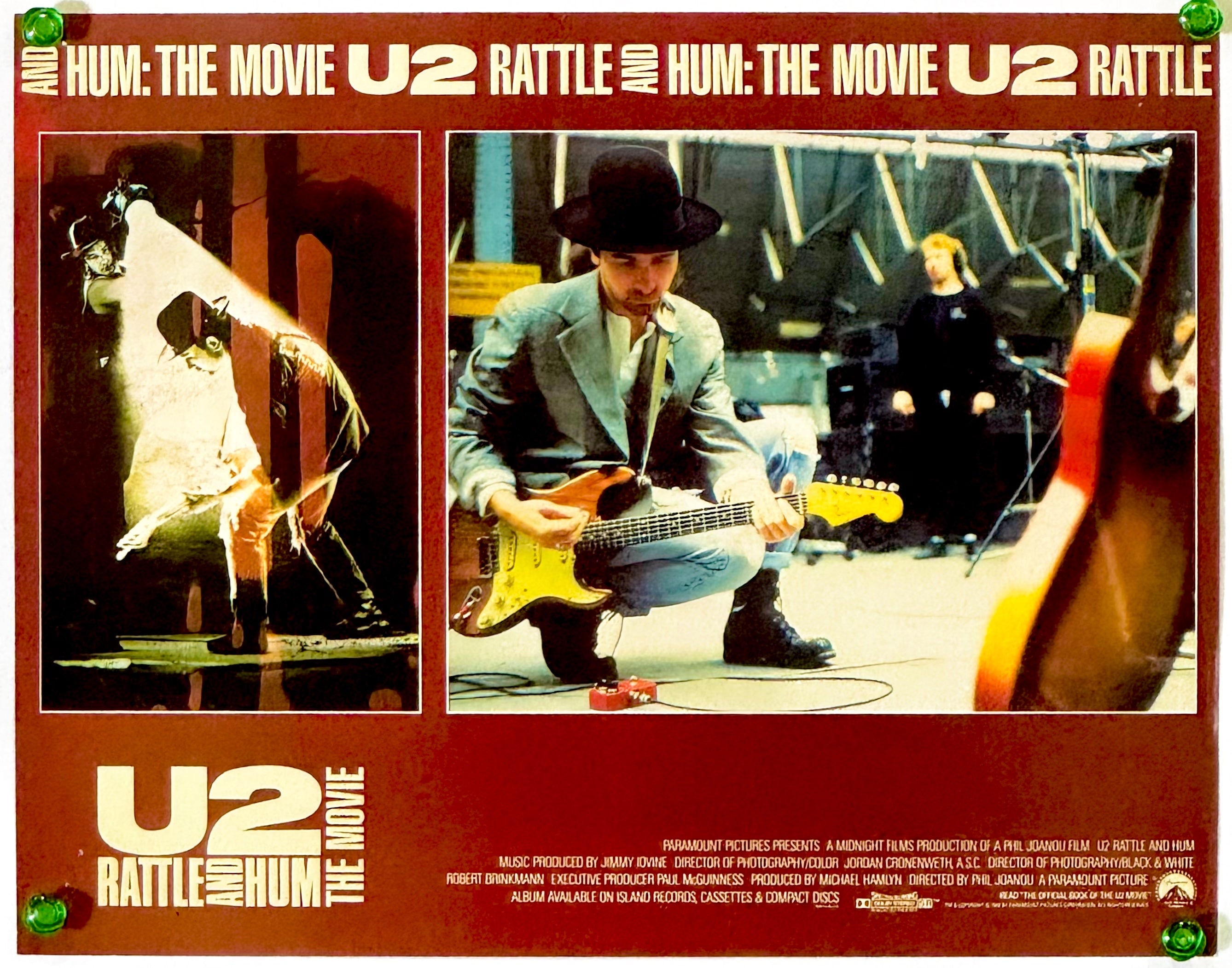 U2/魂の叫び』 洋画 イタリア - 海外版映画ポスター専門店 - – Fine