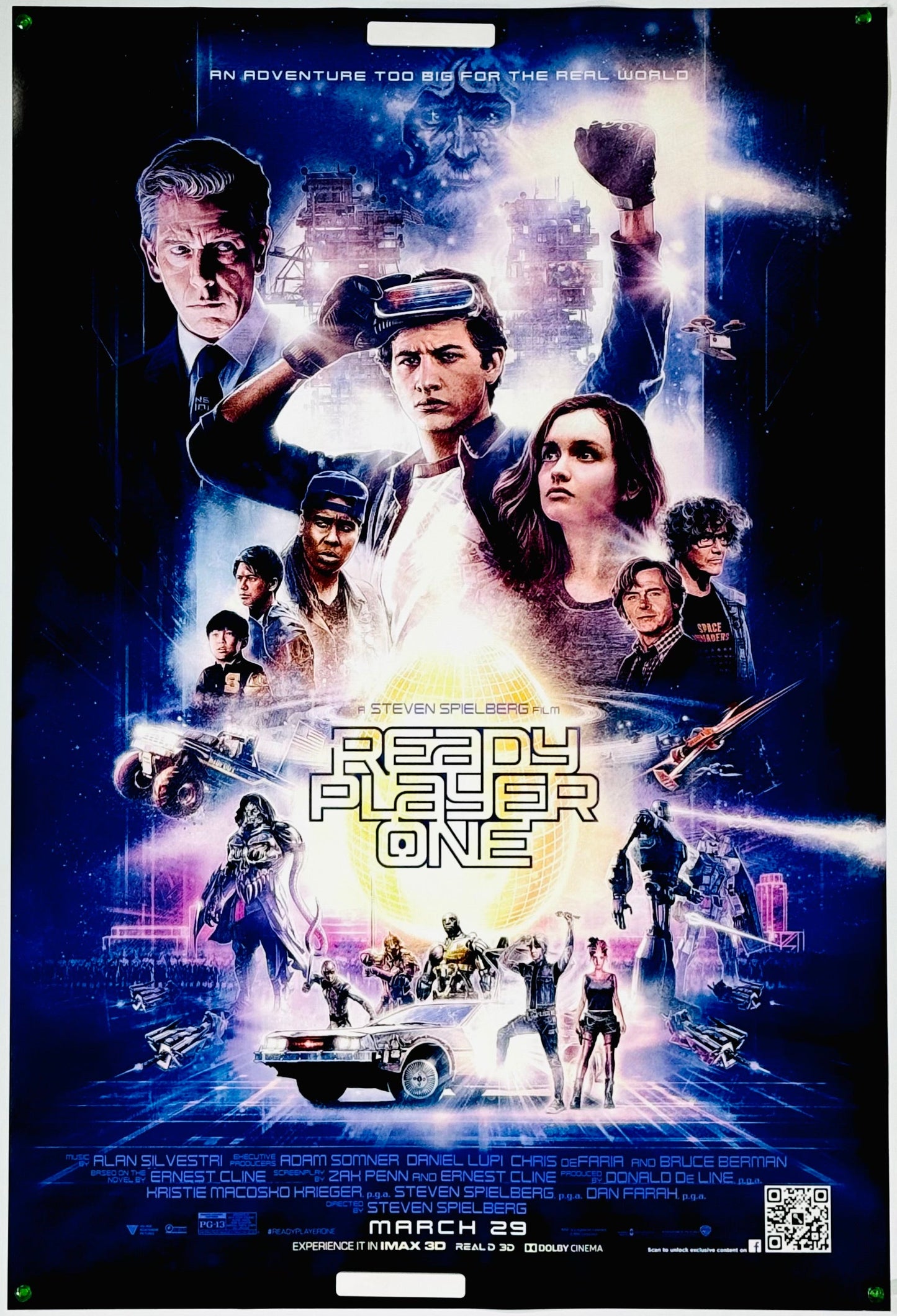『レディ・プレイヤー1』 映画 ポスター アメリカ オリジナル [3441]