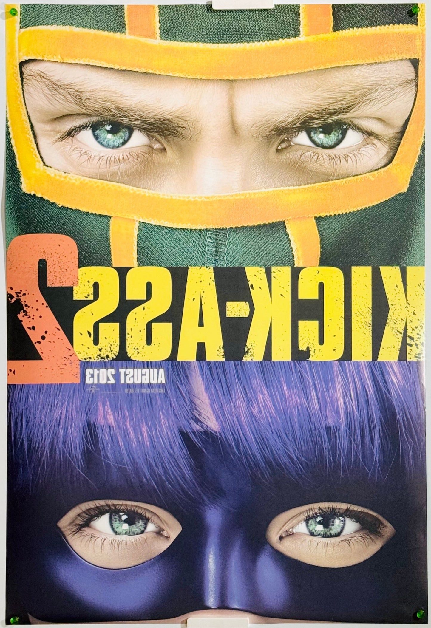 『キック・アス ジャスティス・フォーエバー』 映画 ポスター アメリカ オリジナル [3442]