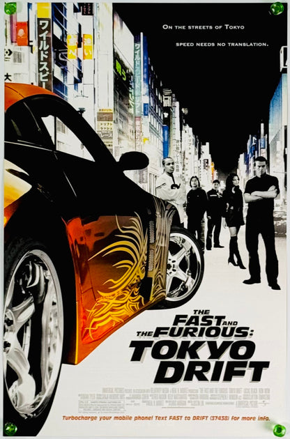 『ワイルド・スピードX3 TOKYO DRIFT』 映画 ポスター アメリカ オリジナル [3449]