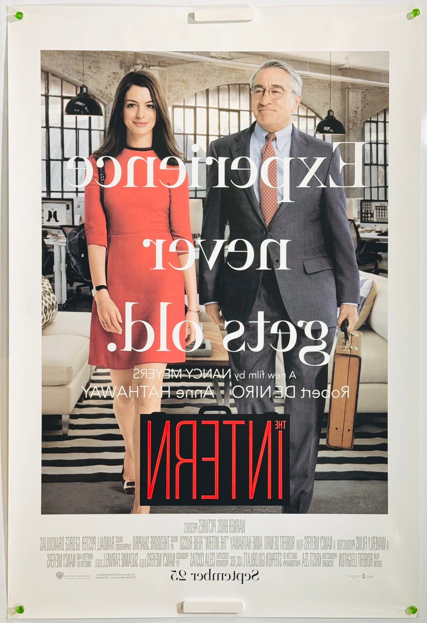 『マイ・インターン』 映画 ポスター アメリカ オリジナル [3452]