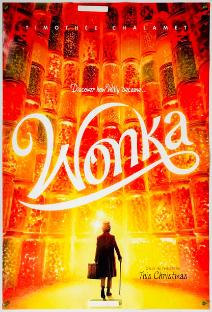 『ウォンカとチョコレート工場のはじまり』 映画 ポスター アメリカ オリジナル [3467]