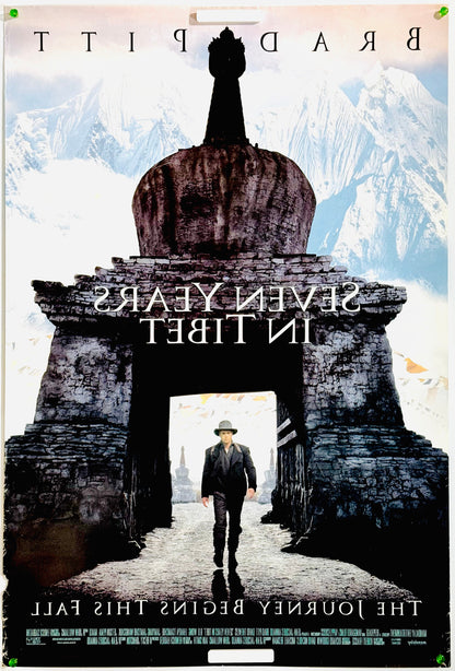 『セブン・イヤーズ・イン・チベット』 映画 ポスター アメリカ オリジナル [3486]