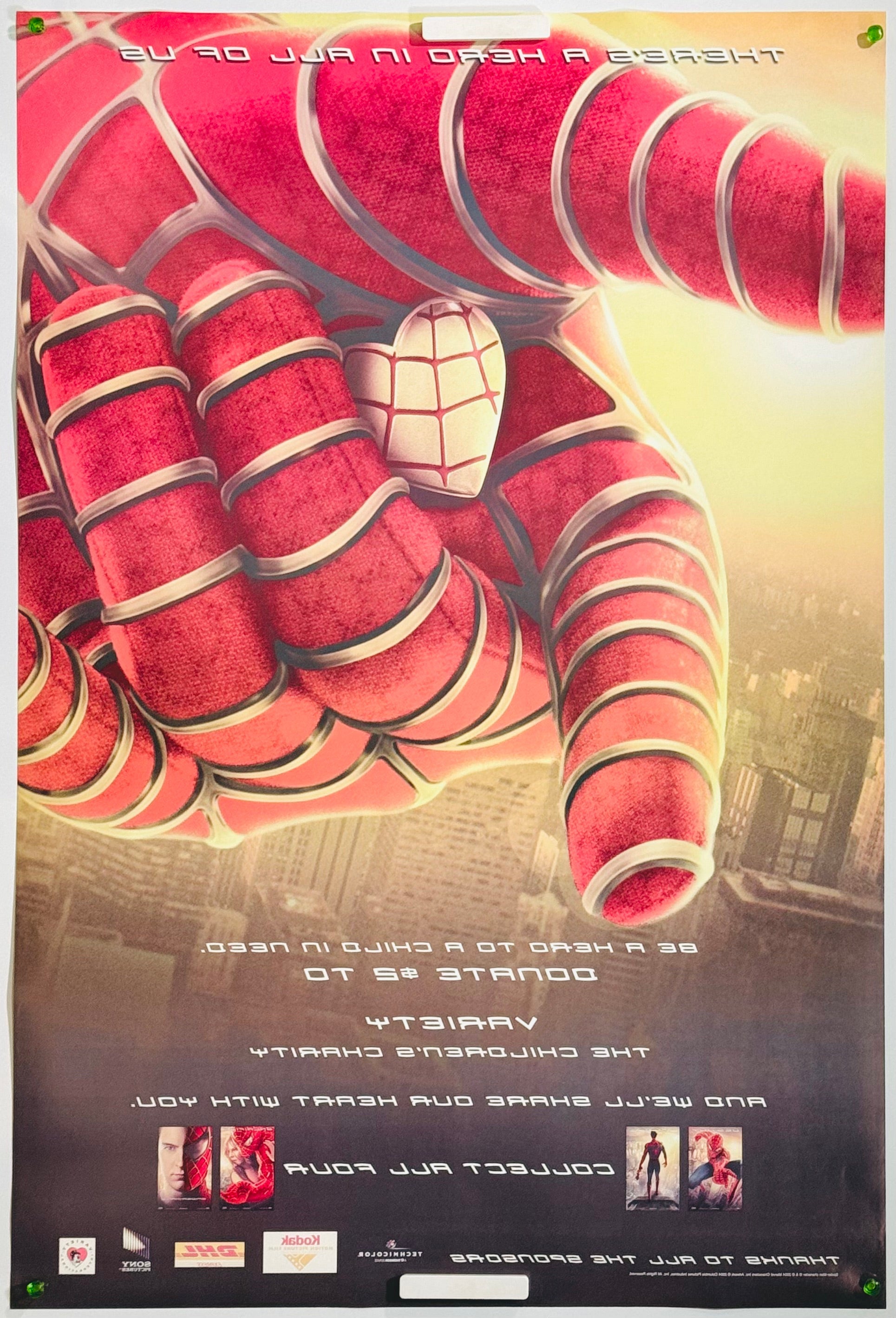 スパイダーマン2 ドネーションポスター』 洋画 アメリカ - 海外版映画