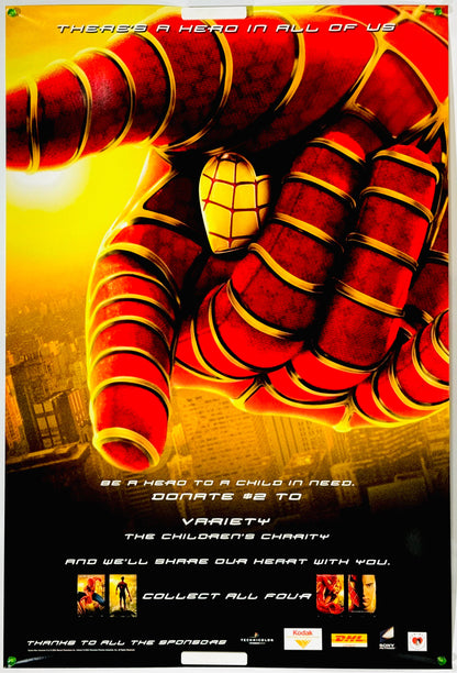 『スパイダーマン2 ドネーションポスター』 映画 ポスター アメリカ オリジナル [3501]