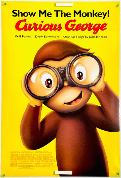 『おさるのジョージ』 映画 ポスター アメリカ オリジナル [3514]