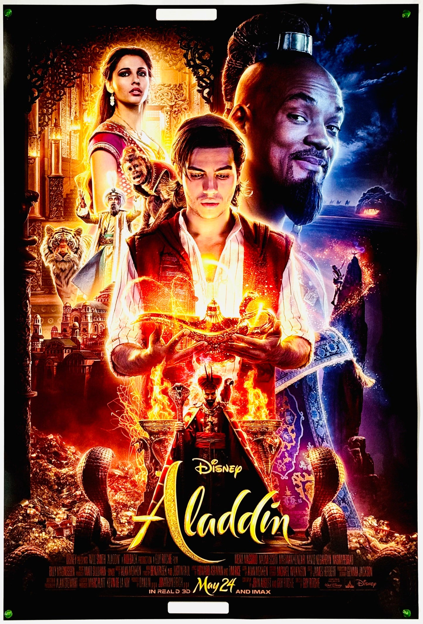 『アラジン』 映画 ポスター アメリカ オリジナル [3519]