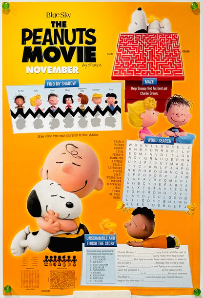 『I LOVE スヌーピー THE PEANUTS MOVIE』 映画 ポスター アメリカ オリジナル [3520]