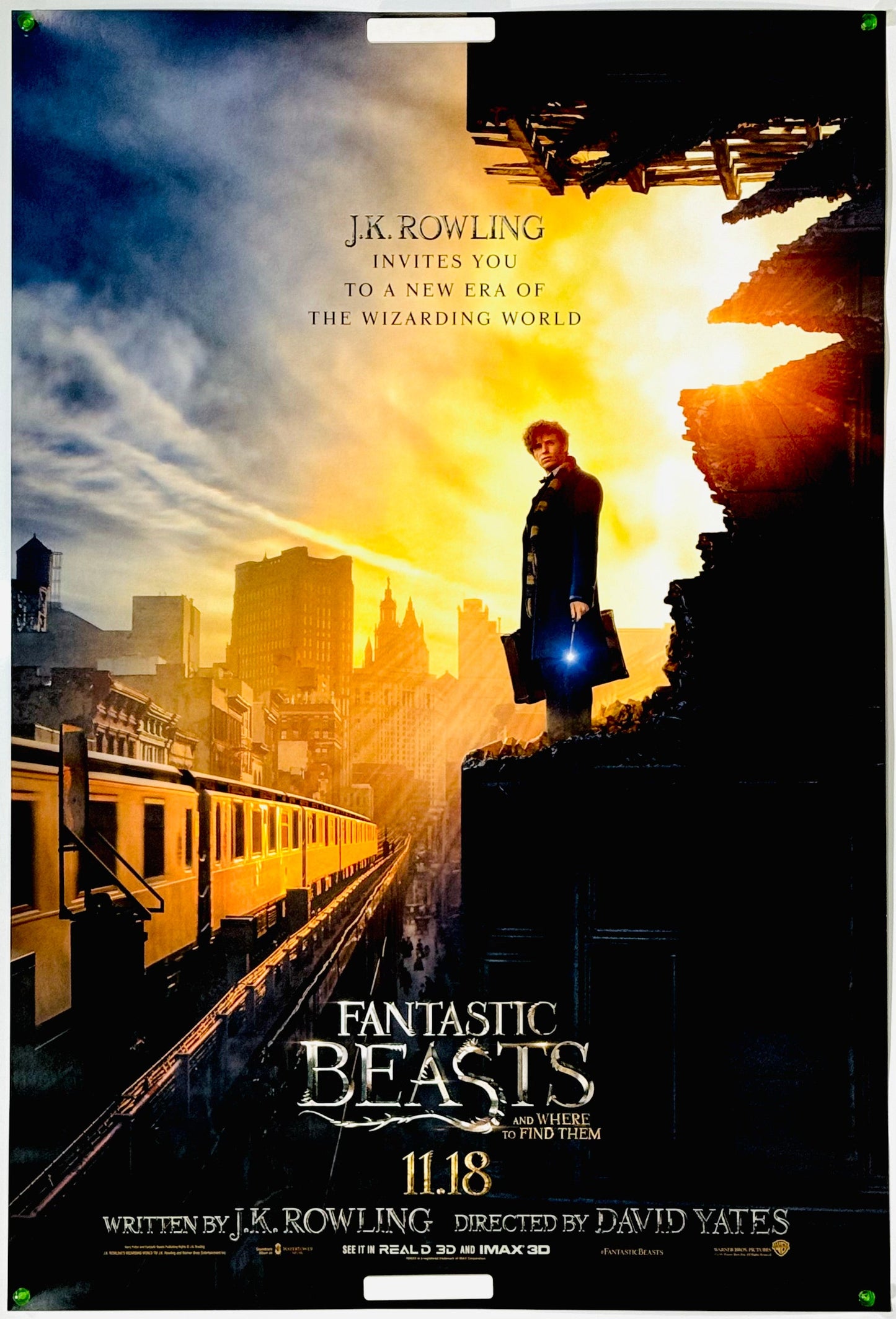『ファンタスティック・ビーストと魔法使いの旅』 映画 ポスター アメリカ オリジナル [3531]