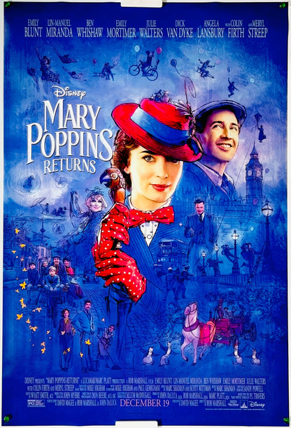 『メリー・ポピンズ リターンズ』 映画 ポスター アメリカ オリジナル [3533]