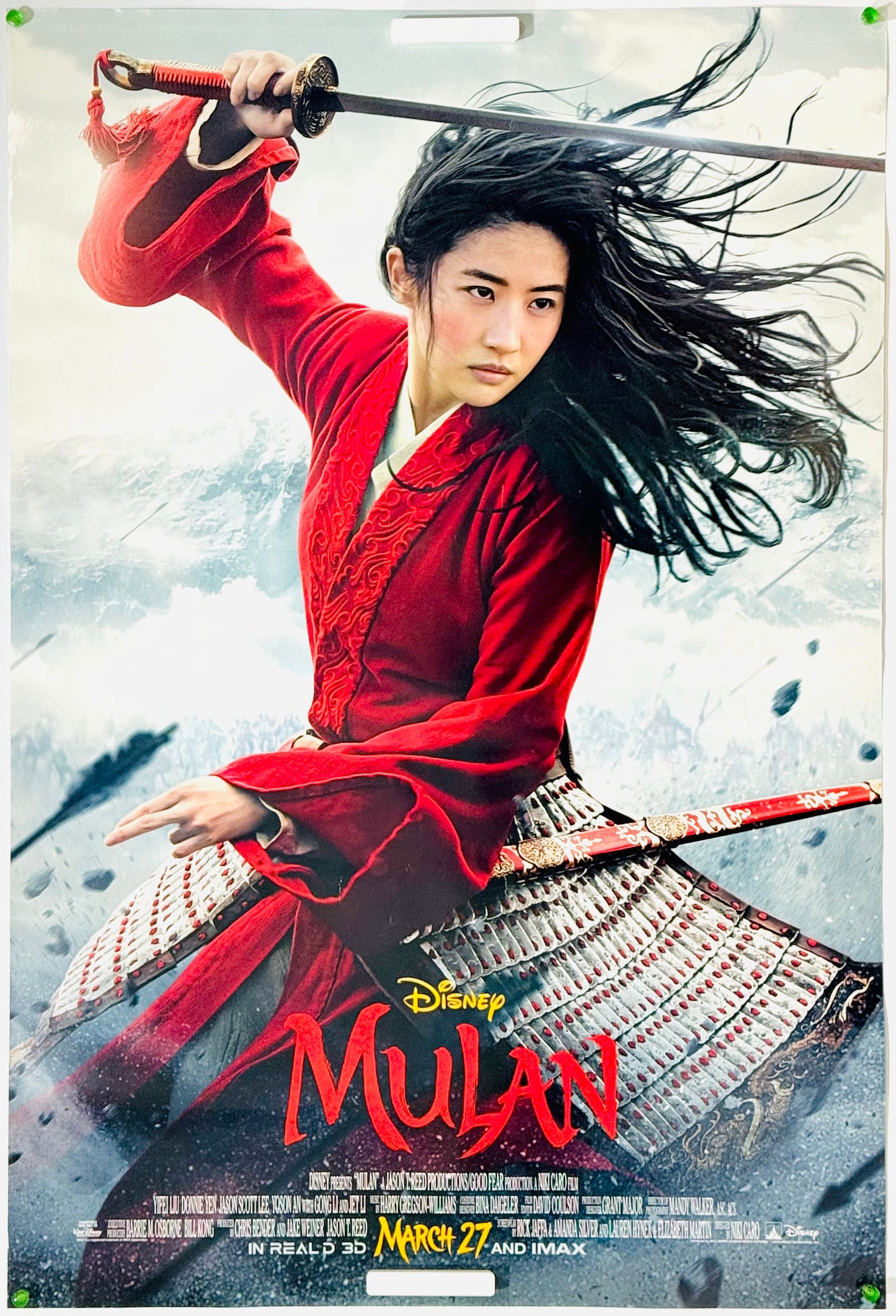 『ムーラン』 映画 ポスター アメリカ オリジナル [3539]