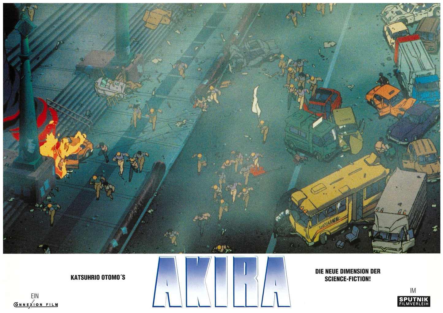 『AKIRA』 映画 ロビーカード ドイツ オリジナル [3559]