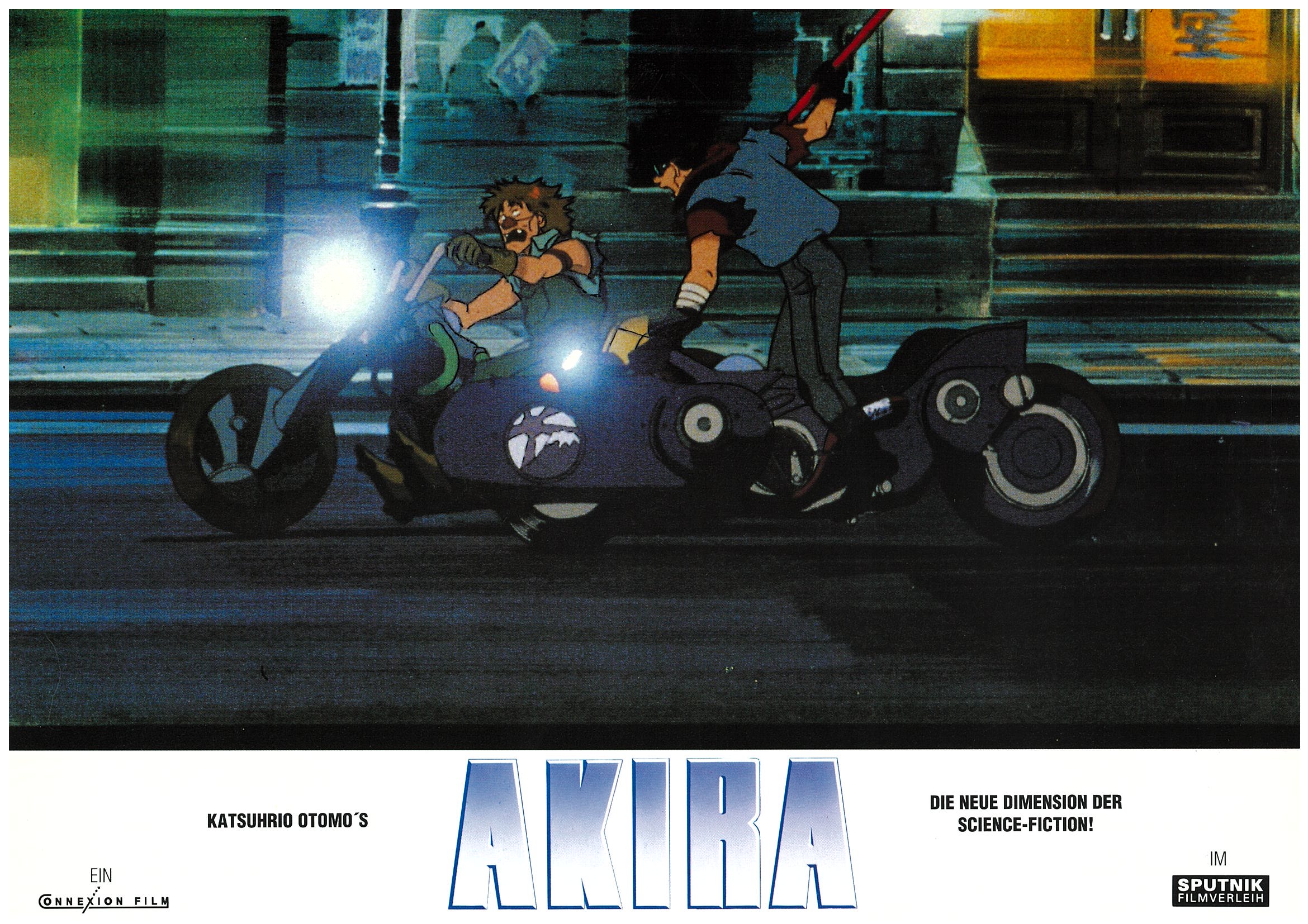 AKIRA アニメポスター 黒色フレーム AKIRA アニメポスター 黒色フレーム AKIRA』Cut no. 207