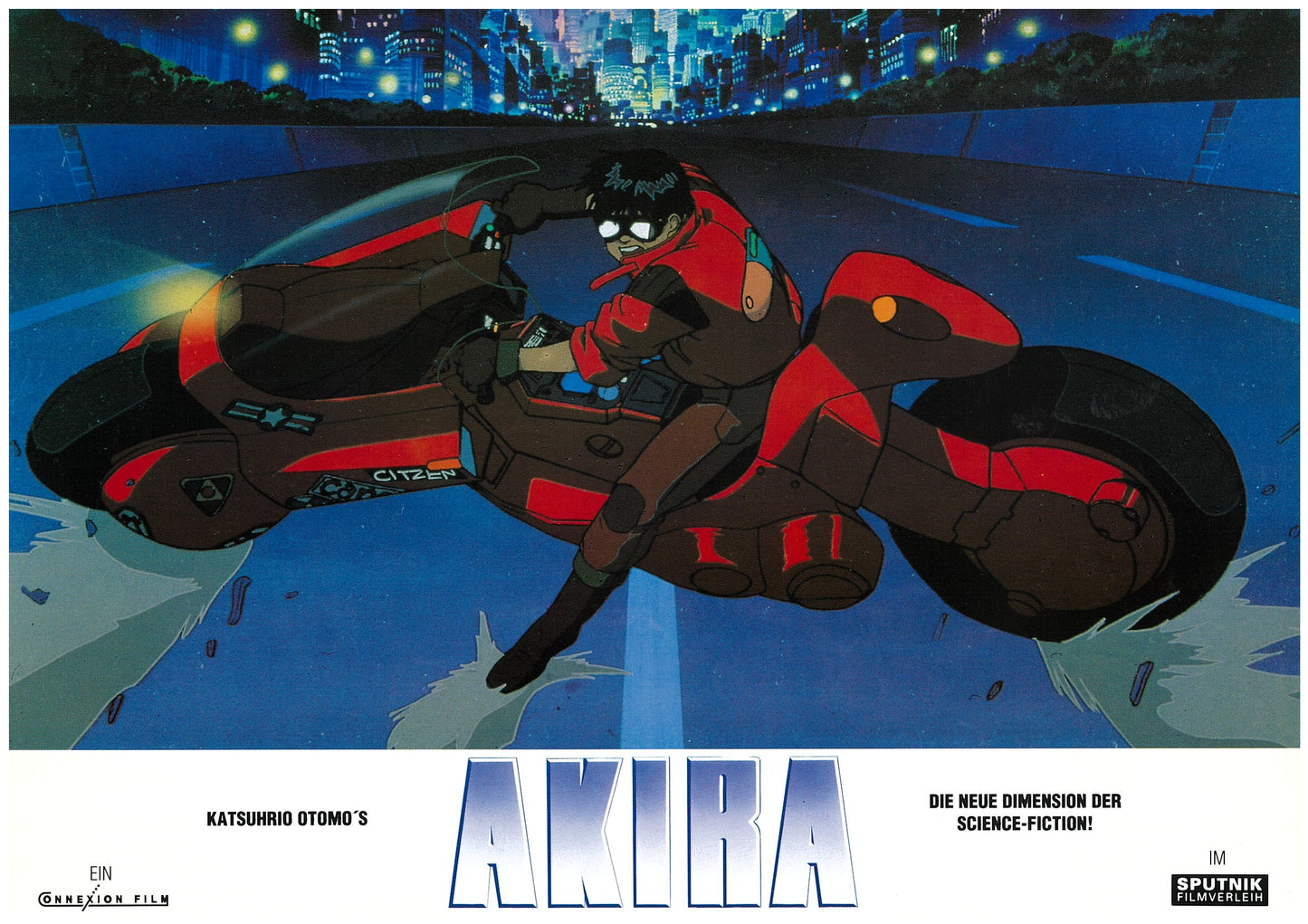 『AKIRA』 映画 ロビーカード ドイツ オリジナル [3561]