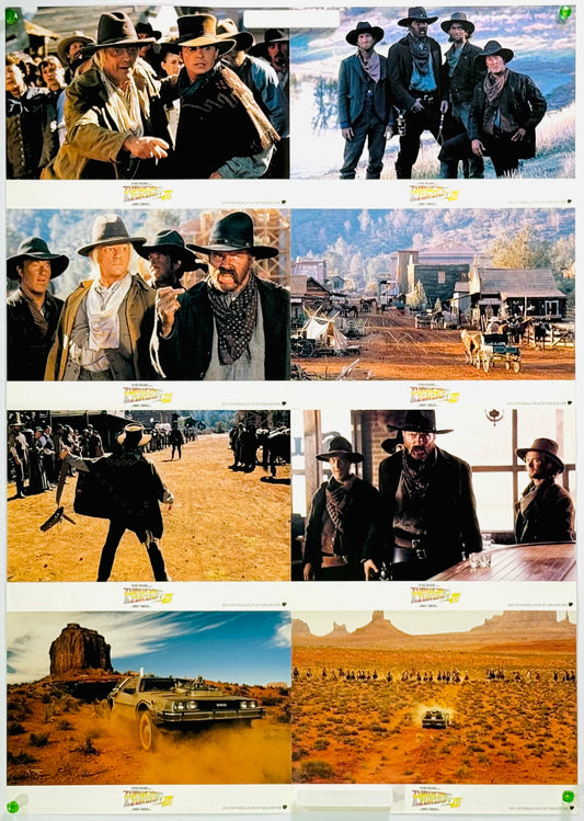 『バック・トゥ・ザ・フューチャー PART3』 映画 ポスター ドイツ オリジナル [3578]