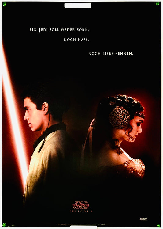 『スター・ウォーズ エピソード2/クローンの攻撃』 映画 ポスター ドイツ オリジナル [3580]