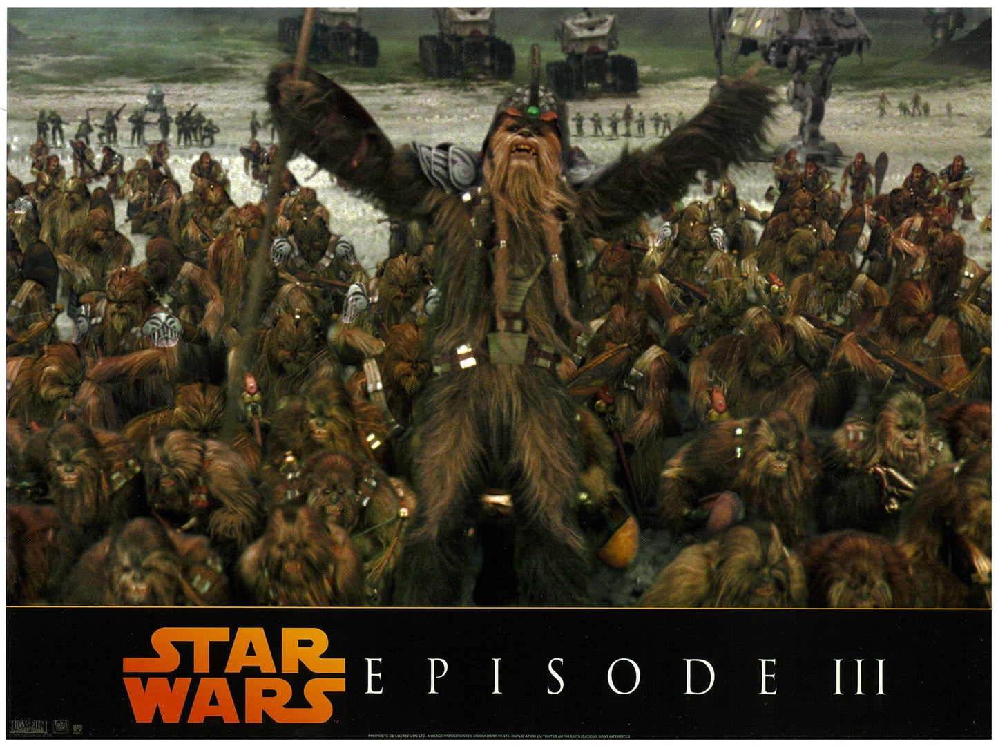 『スター・ウォーズ エピソード3/シスの復讐』 映画 ロビーカード ドイツ オリジナル [3585]