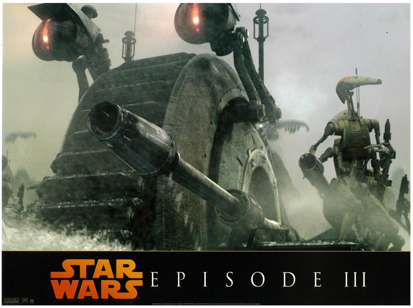 『スター・ウォーズ エピソード3/シスの復讐』 映画 ロビーカード ドイツ オリジナル [3587]