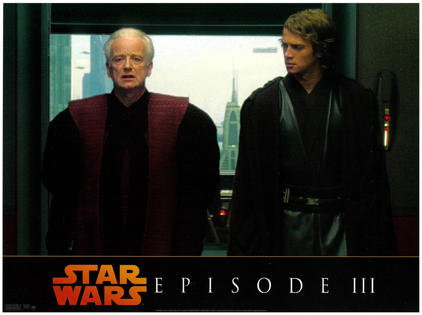 『スター・ウォーズ エピソード3/シスの復讐』 映画 ロビーカード ドイツ オリジナル [3590]