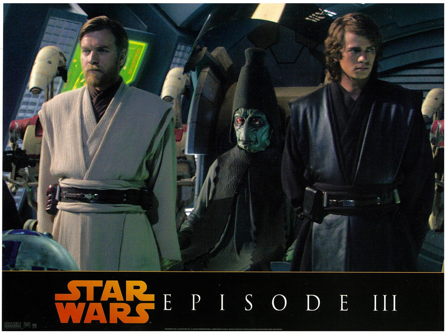 『スター・ウォーズ エピソード3/シスの復讐』 映画 ロビーカード ドイツ オリジナル [3594]