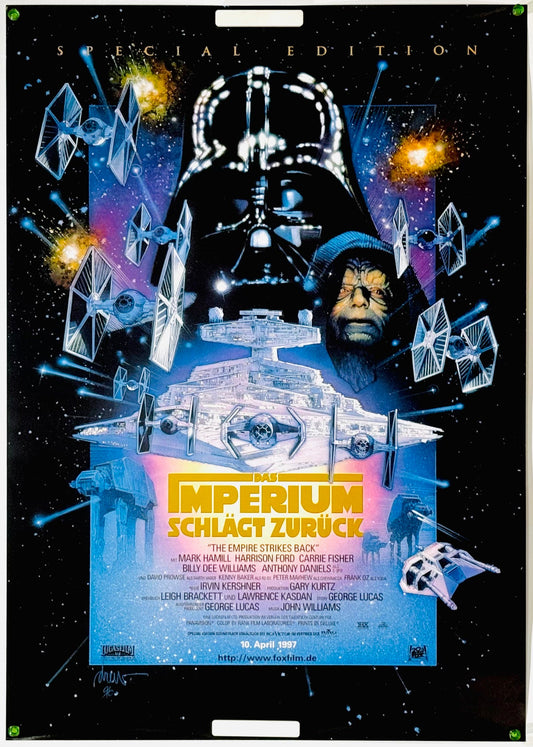 『スター・ウォーズ エピソード5/帝国の逆襲』 映画 ポスター ドイツ オリジナル [3595]