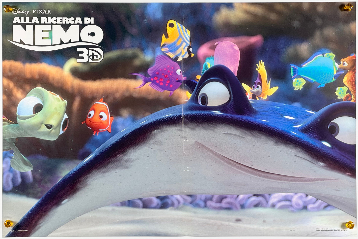 『ファインディング・ニモ 3D』 映画 ポスター イタリア オリジナル [359]
