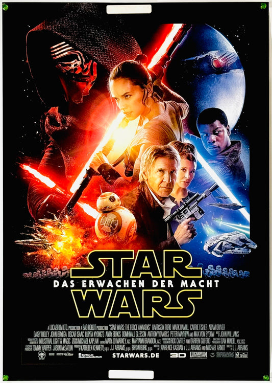 『スター・ウォーズ フォースの覚醒』 映画 ポスター ドイツ オリジナル [3603]