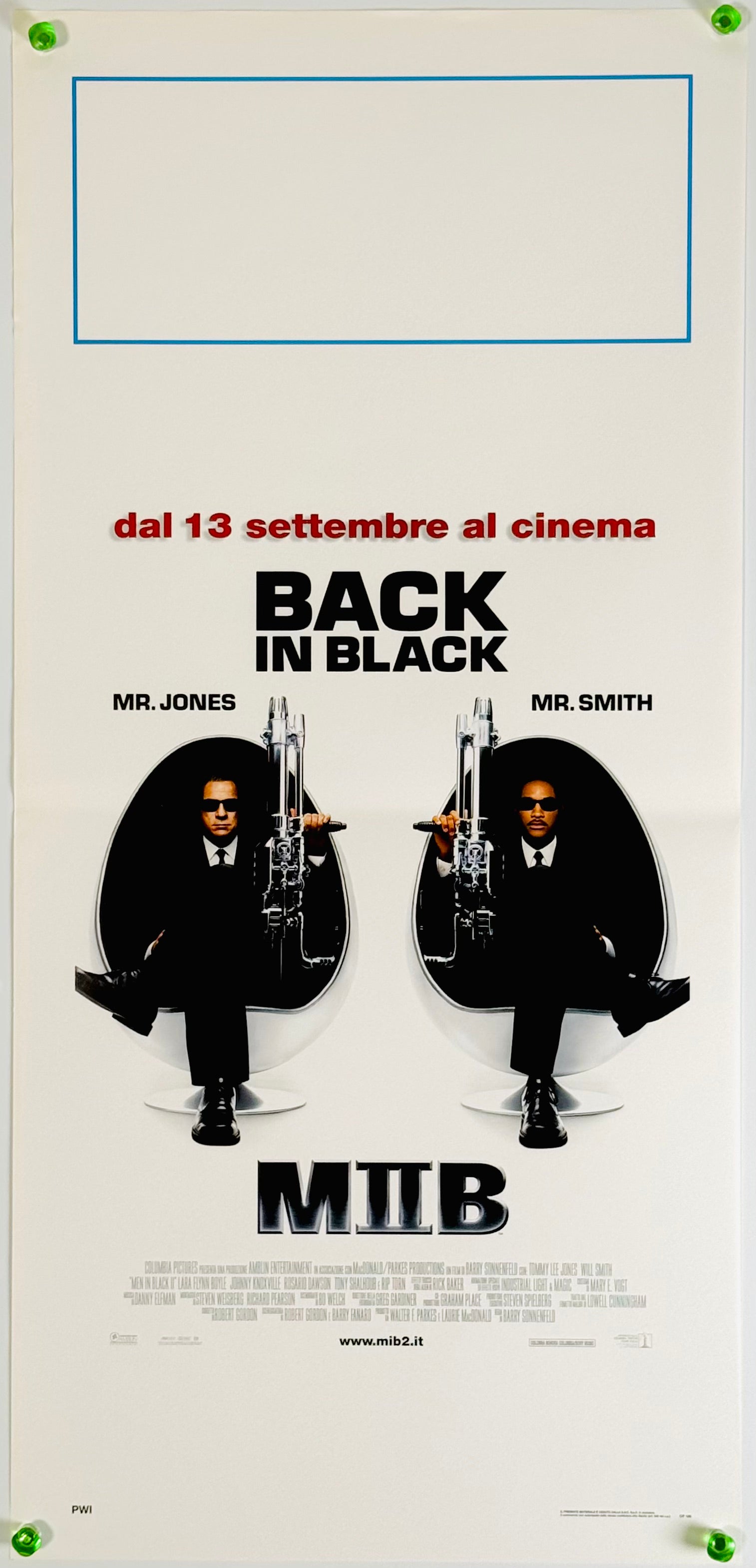 メン・イン・ブラック2』 洋画 イタリア - 海外版映画ポスター専門店