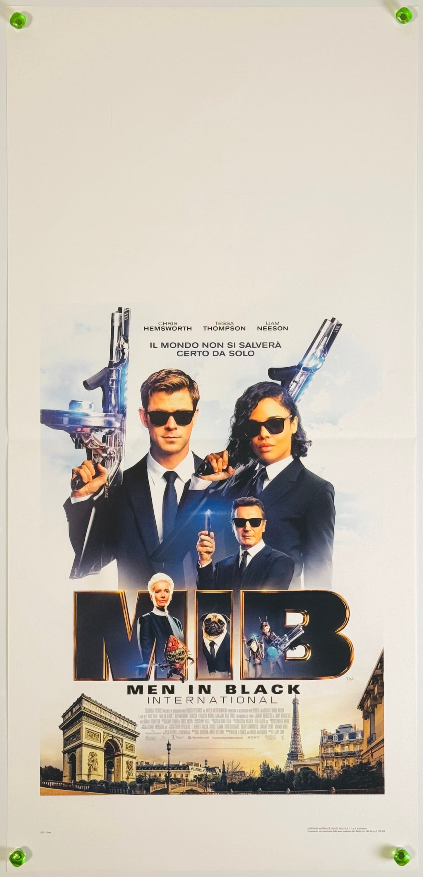 『メン・イン・ブラック インターナショナル』 映画 ポスター イタリア オリジナル [3633]