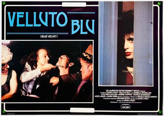 『ブルーベルベット』 映画 ポスター イタリア オリジナル [3641]