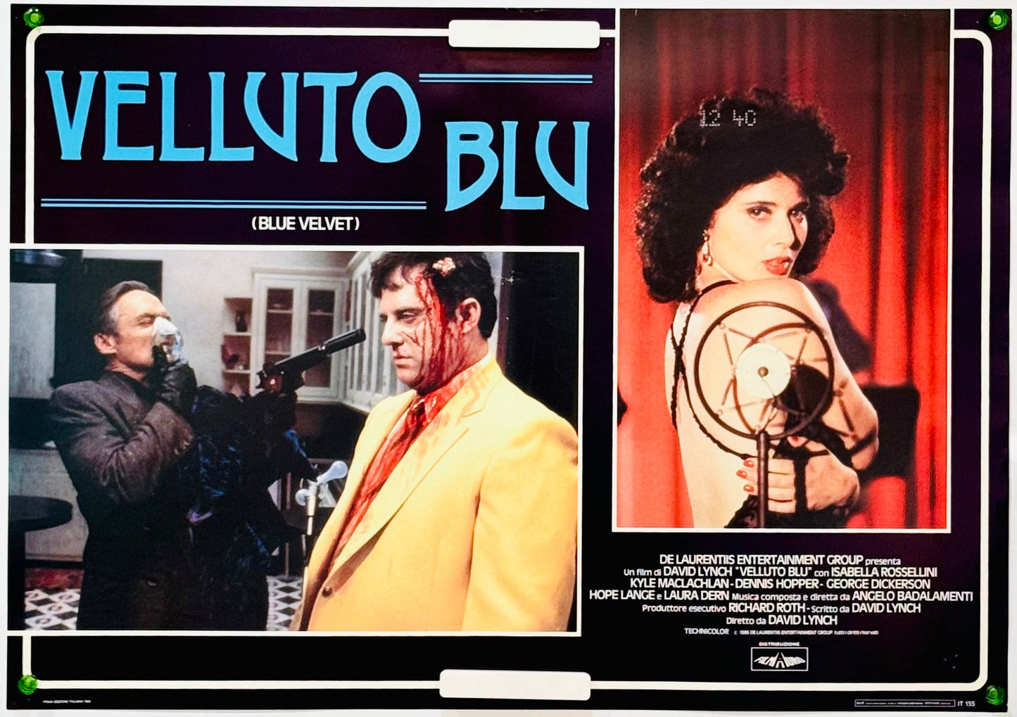 『ブルーベルベット』 映画 ポスター イタリア オリジナル [3642]