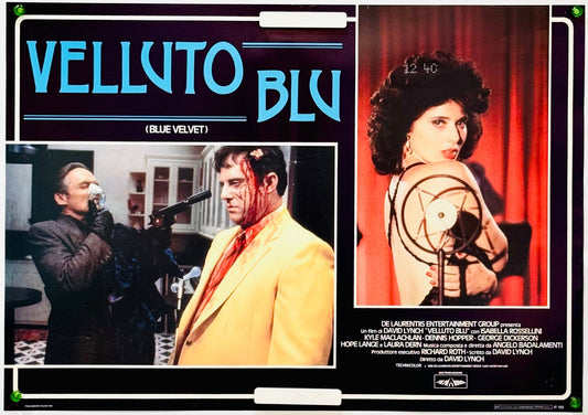 『ブルーベルベット』 映画 ポスター イタリア オリジナル [3642]