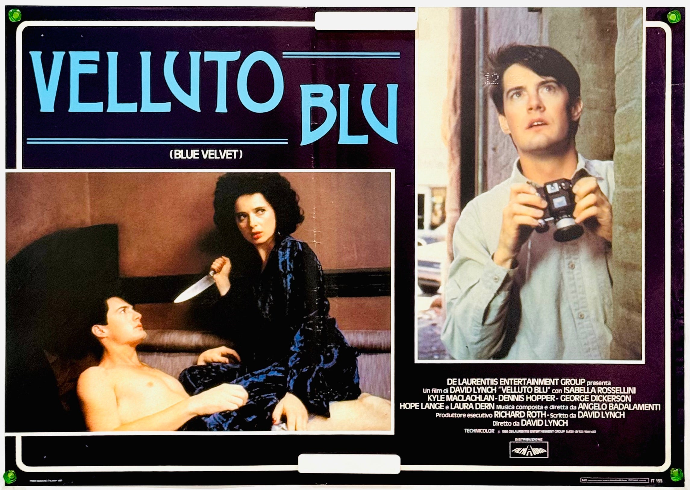 ブルーベルベット』 洋画 イタリア - 海外版映画ポスター専門店