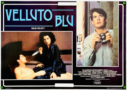 『ブルーベルベット』 映画 ポスター イタリア オリジナル [3643]