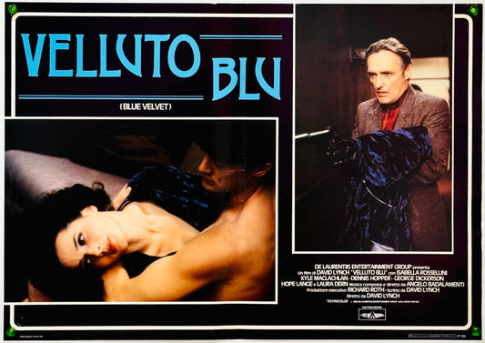 『ブルーベルベット』 映画 ポスター イタリア オリジナル [3644]