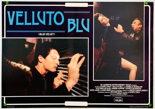 『ブルーベルベット』 映画 ポスター イタリア オリジナル [3645]