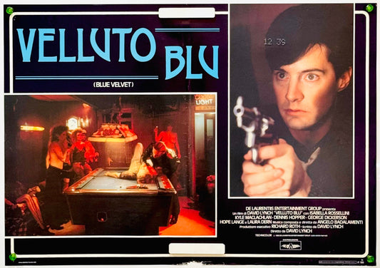 『ブルーベルベット』 映画 ポスター イタリア オリジナル [3647]