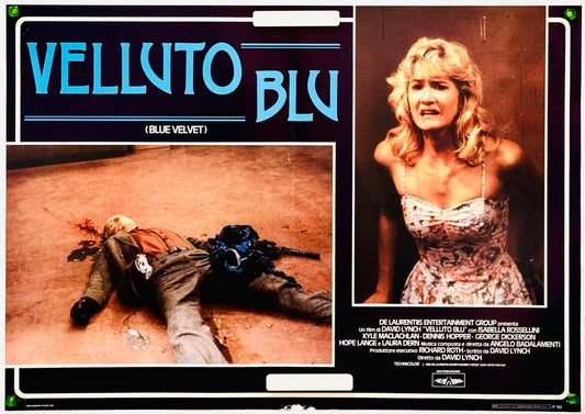 『ブルーベルベット』 映画 ポスター イタリア オリジナル [3648]