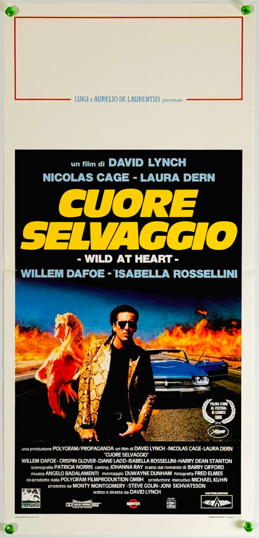 『ワイルド・アット・ハート』 映画 ポスター イタリア オリジナル [3651]