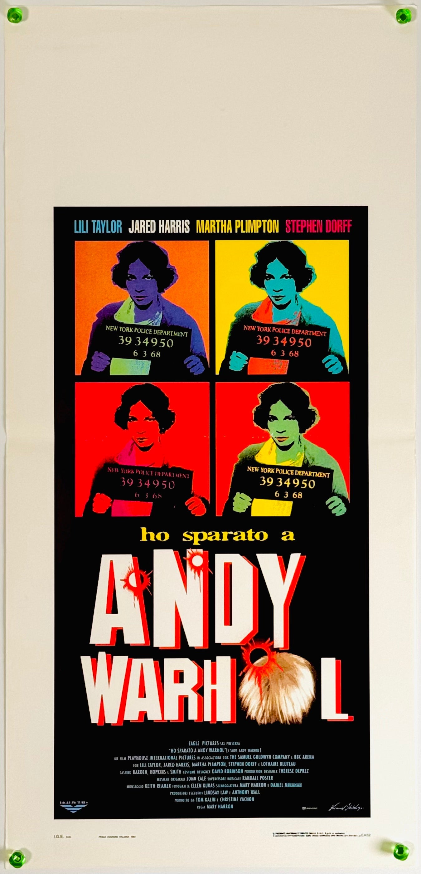 『I Shot Andy Warhol』 映画 ポスター イタリア オリジナル [3668]