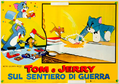 『トムとジェリー Sul sentiero di guerra』 映画 ポスター イタリア オリジナル [3693]