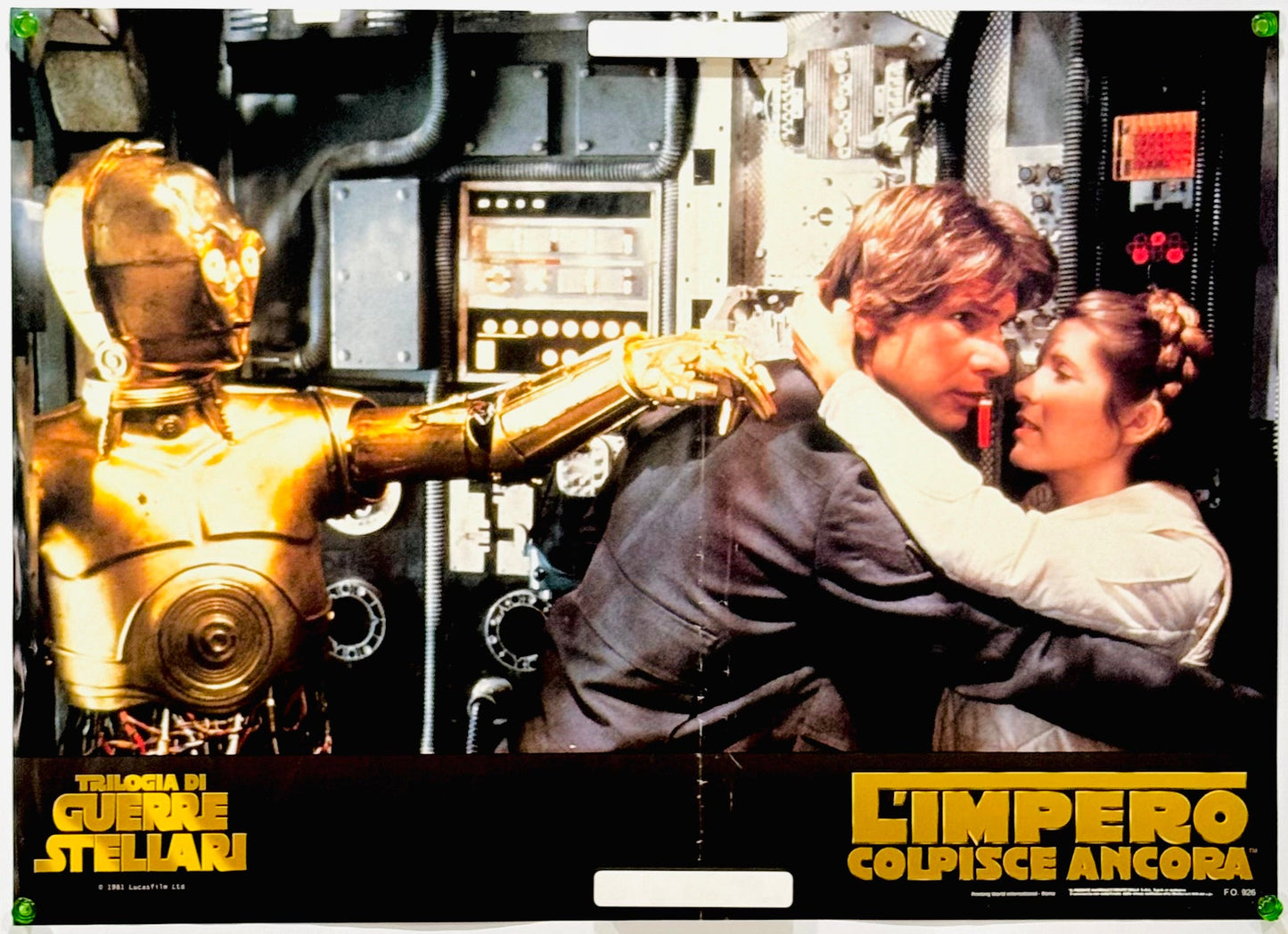 『スター・ウォーズ エピソード5/帝国の逆襲』 映画 ポスター イタリア オリジナル [3712]