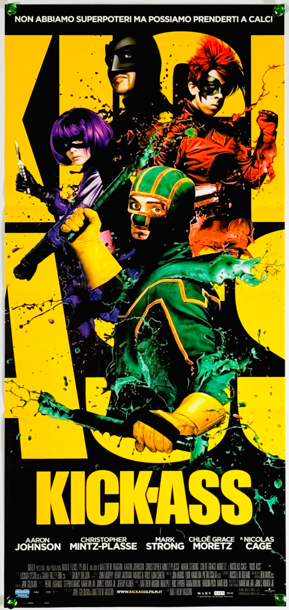 『キック・アス』 映画 ポスター イタリア オリジナル [3714]