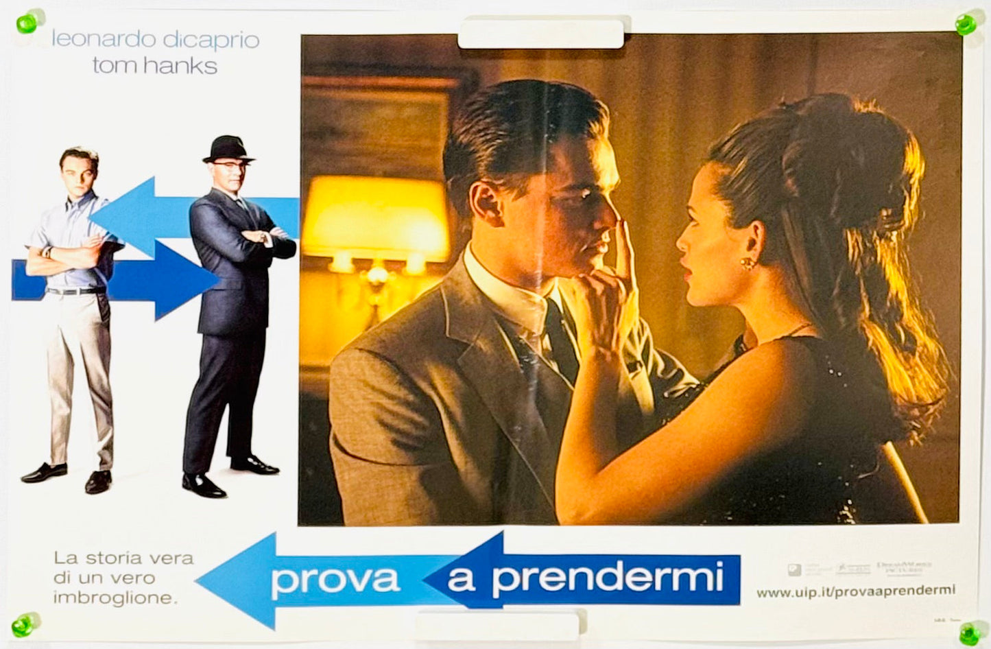『キャッチ・ミー・イフ・ユー・キャン』 映画 ポスター イタリア オリジナル [3716]