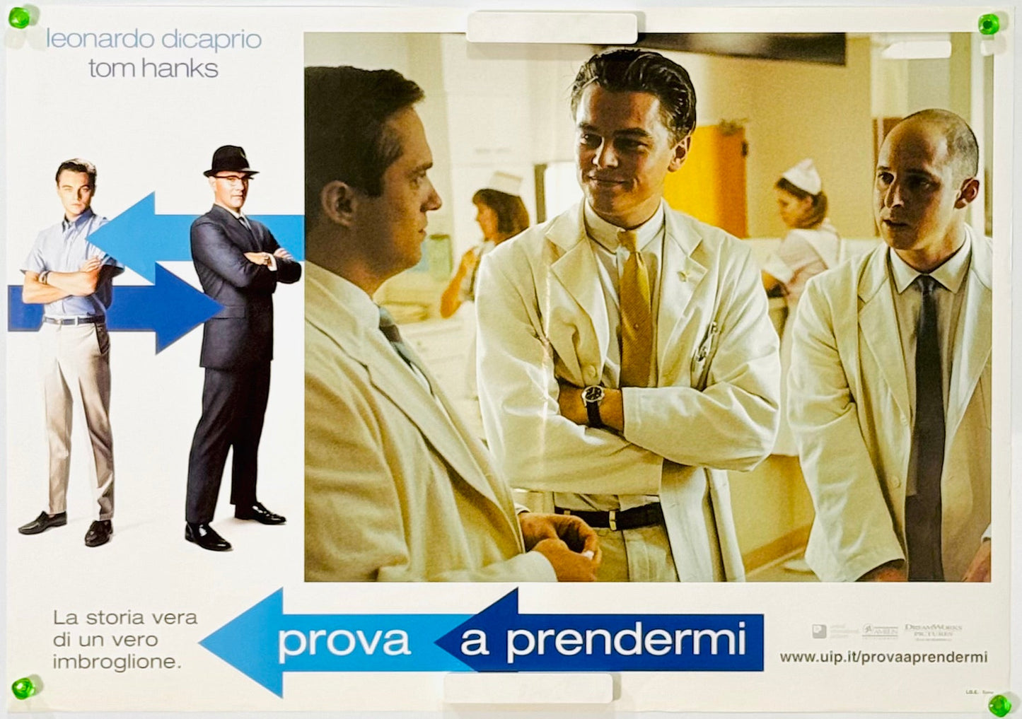 『キャッチ・ミー・イフ・ユー・キャン』 映画 ポスター イタリア オリジナル [3719]