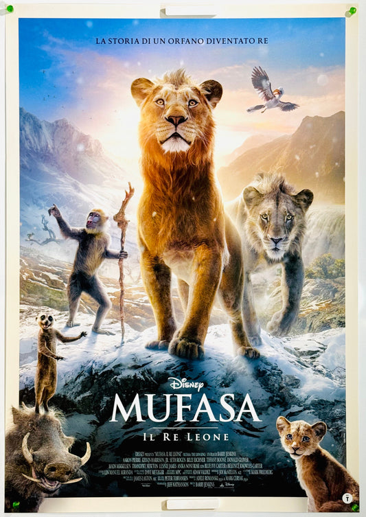 『ライオン・キング：ムファサ』 映画 ポスター イタリア オリジナル [3750]