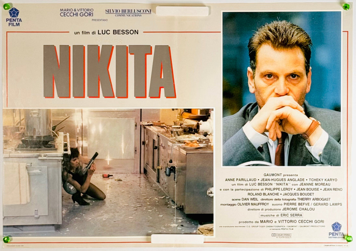 『ニキータ』 映画 ポスター イタリア オリジナル [3754]